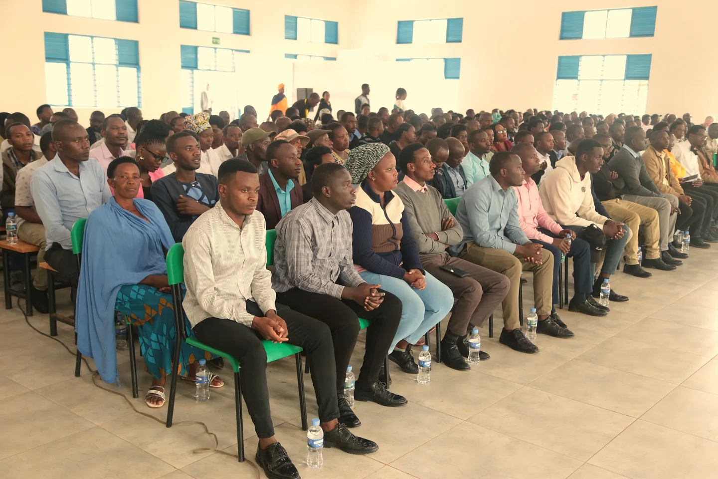 Des enseignants et des invités lors de la Journée des enseignants à Gatsibo.
